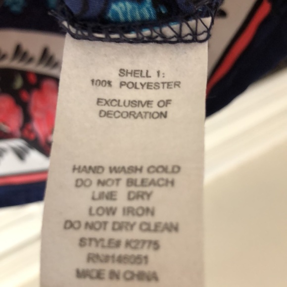 Sophia + Zeke silky patterned shirt - Picture 9 of 9